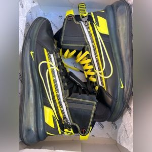 Nike Air Max 720 Satrn Black/Yellow Size Men’s 8